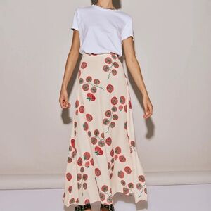 VRG GRL Brie Midi Skirt Roma